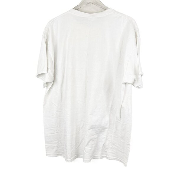 Vintage Y2K New Orleans Tourist T-Shirt Size 2XL White Tee Rainbow Lettering - Picture 7 of 7